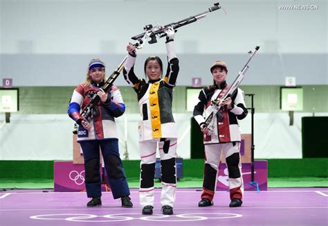China's Yang wins 1st gold of Tokyo in air rifle .
